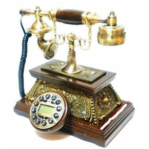 DİJİTAL GÖSTERGELİ NOSTALJİK LÜKS TELEFON