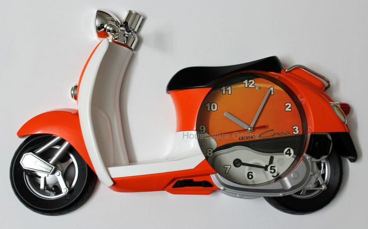 VESPA MOTOR DUUVAR SAATİ